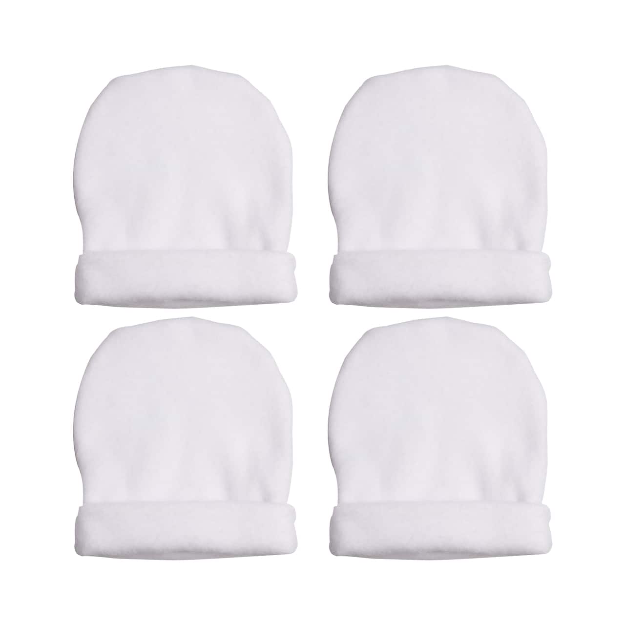 Craft Express 4ct. Sublimation Fleece Baby Caps